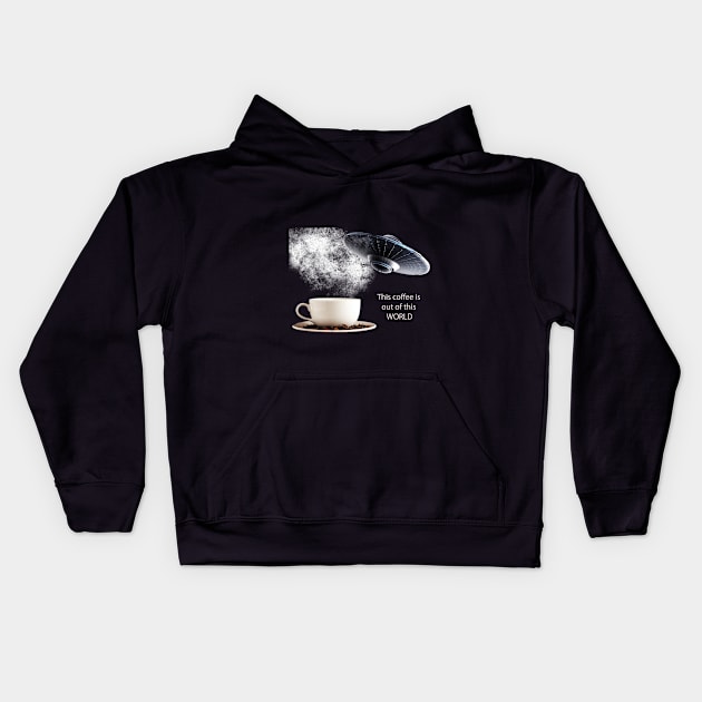 Great Coffee Kids Hoodie by Liquid